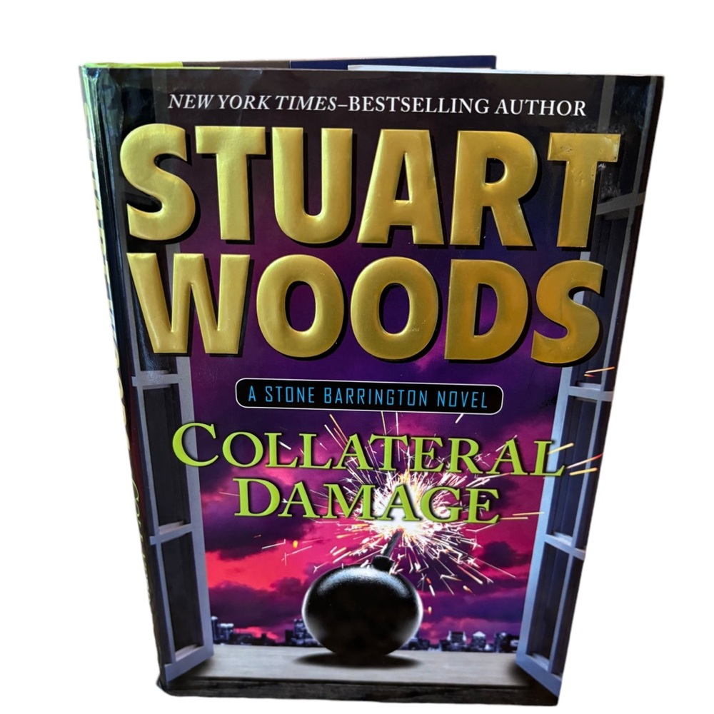 Stuart Woods Collateral Damage Hardcover Novel